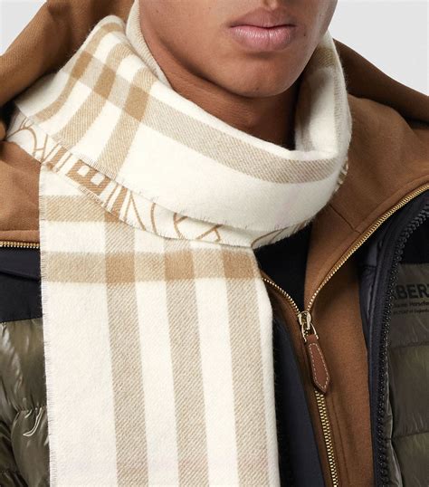 burberry monogram cashmere scarf|Burberry cashmere scarf outlet.